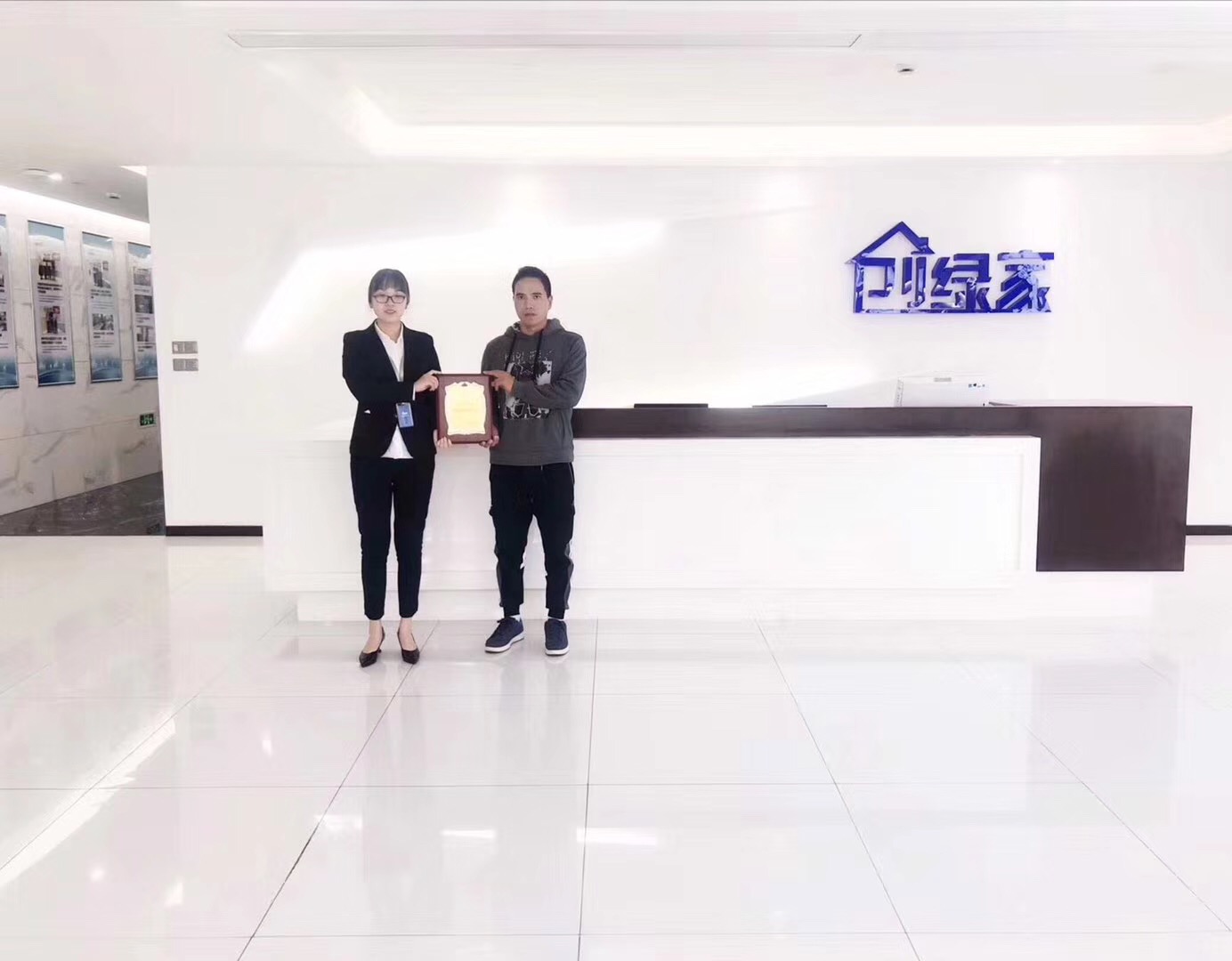 熱烈祝賀陳總簽約創(chuàng)綠家河南省縣級市代理！